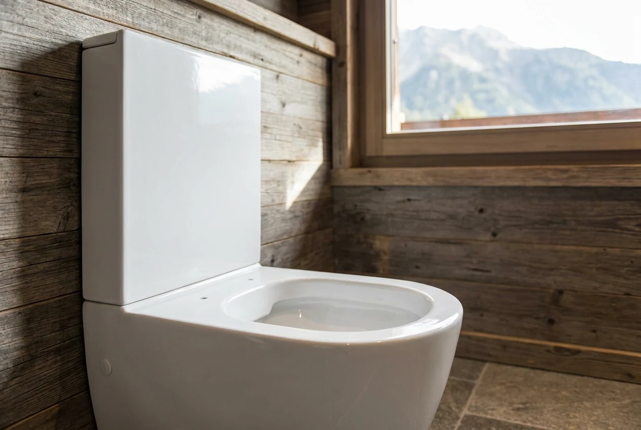 WC sans bride à Chamonix-Mont-Blanc