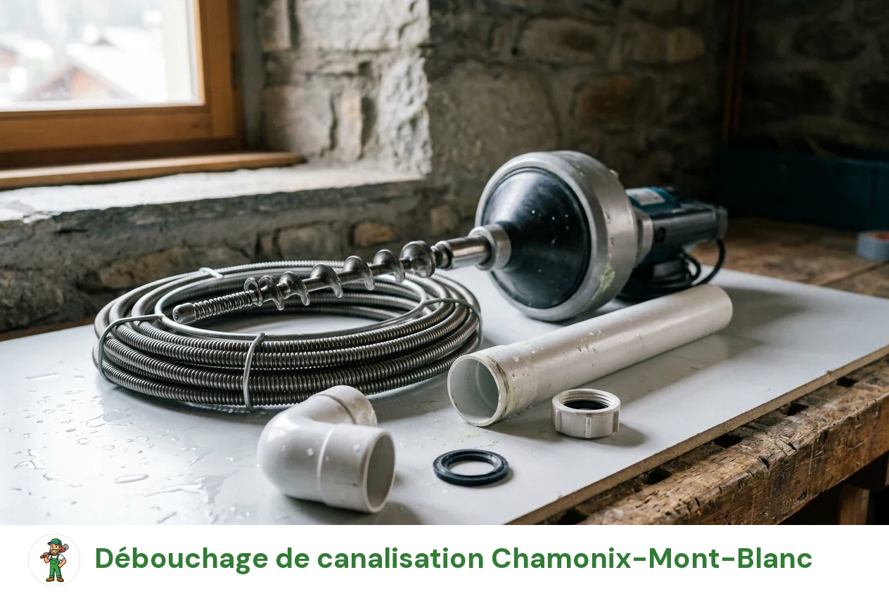 Débouchage de canalisation à Chamonix-Mont-Blanc