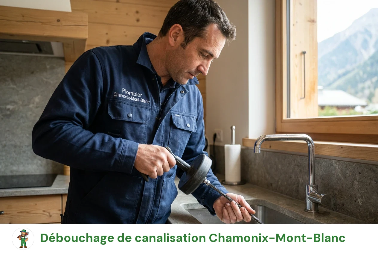 Débouchage de canalisation à Chamonix-Mont-Blanc