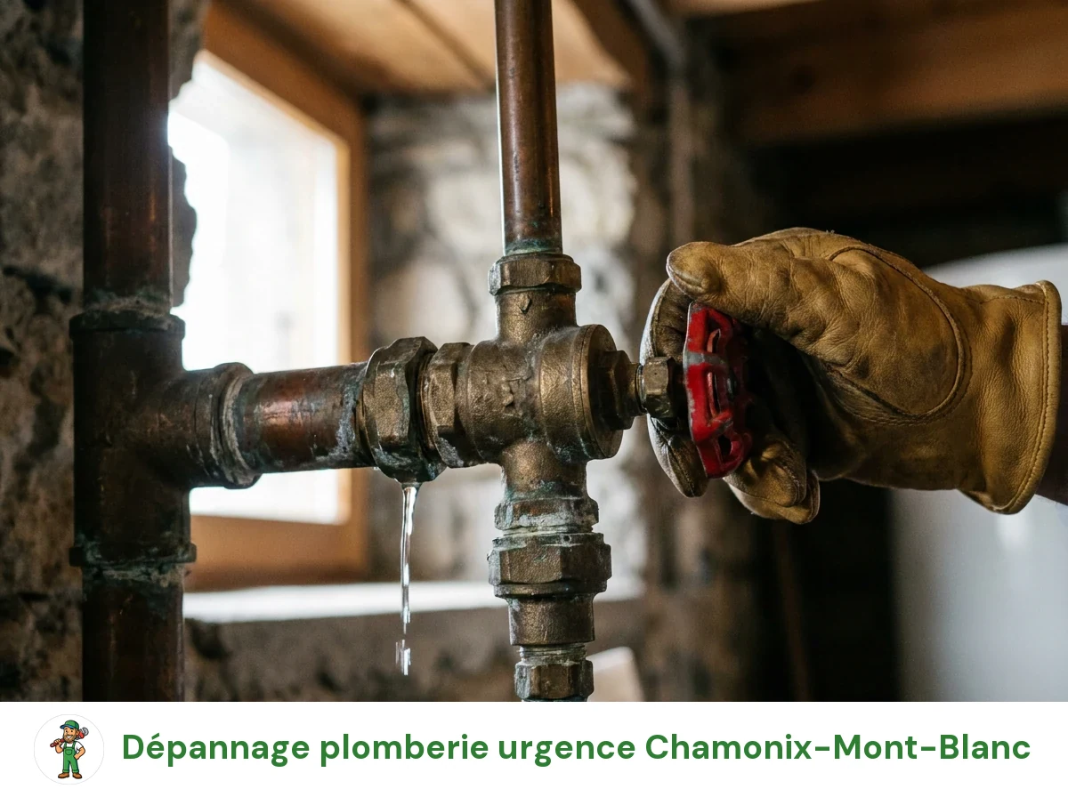Dépannage plomberie urgence à Chamonix-Mont-Blanc