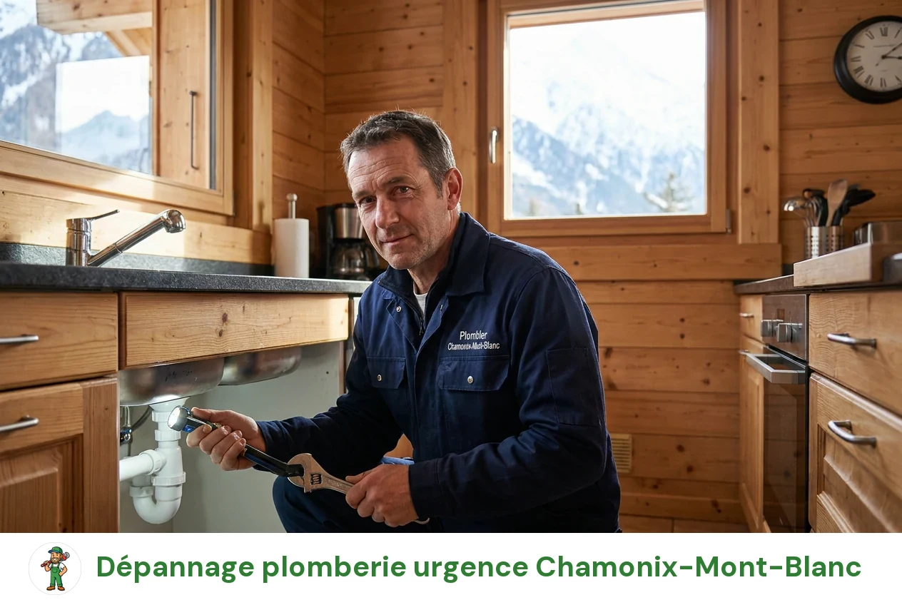 Dépannage plomberie urgence à Chamonix-Mont-Blanc