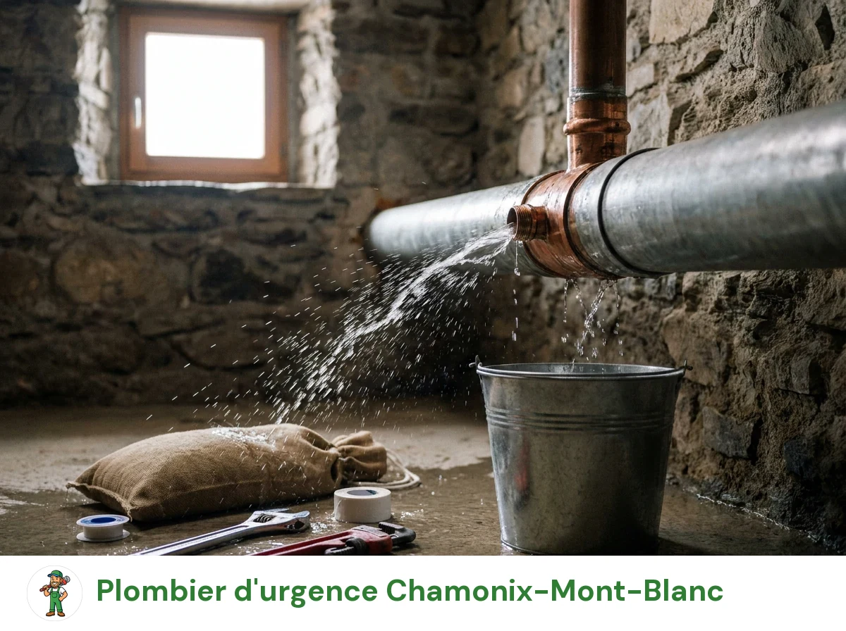 Plombier d'urgence à Chamonix-Mont-Blanc
