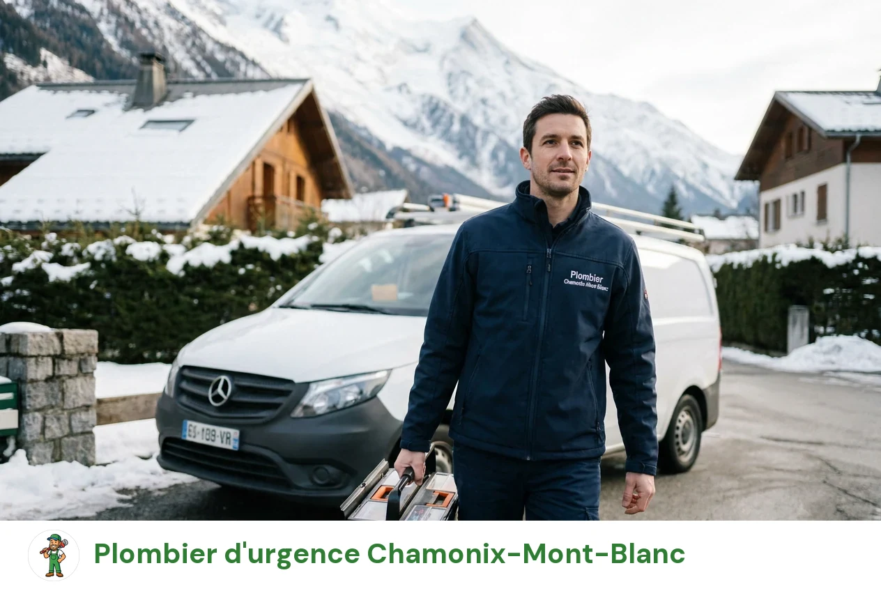 Plombier d'urgence à Chamonix-Mont-Blanc