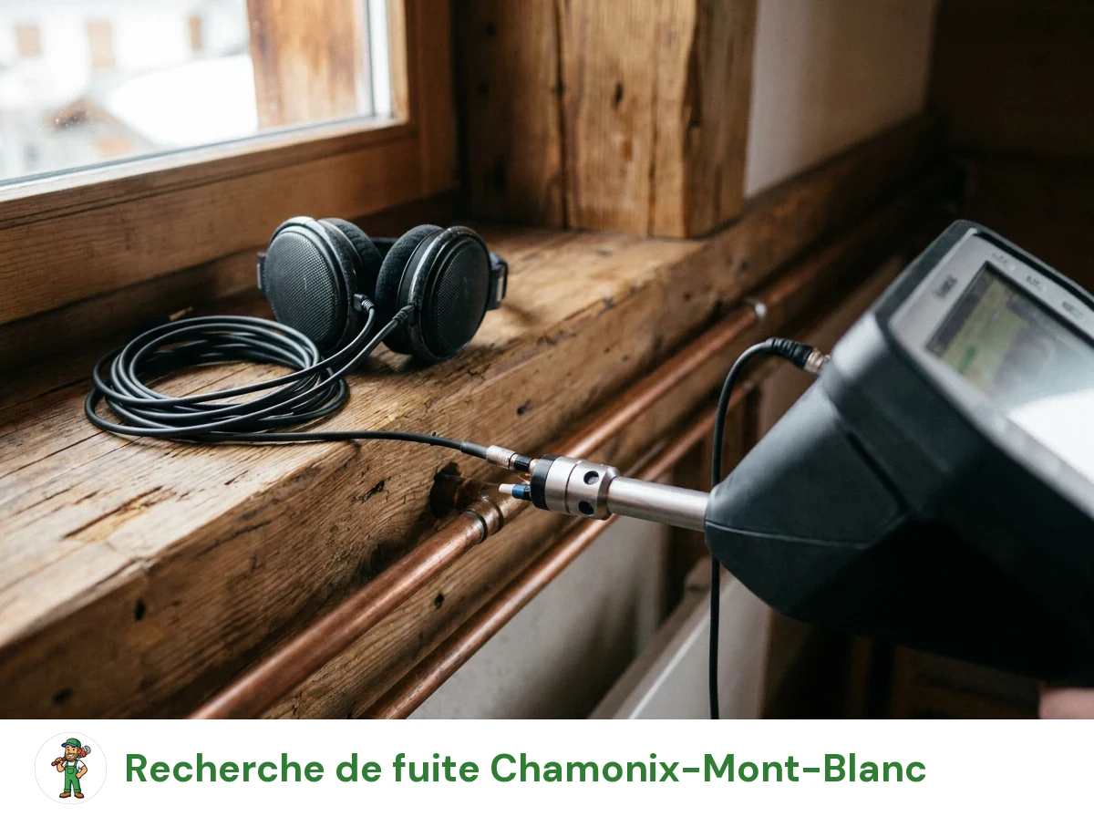 Recherche de fuite à Chamonix-Mont-Blanc