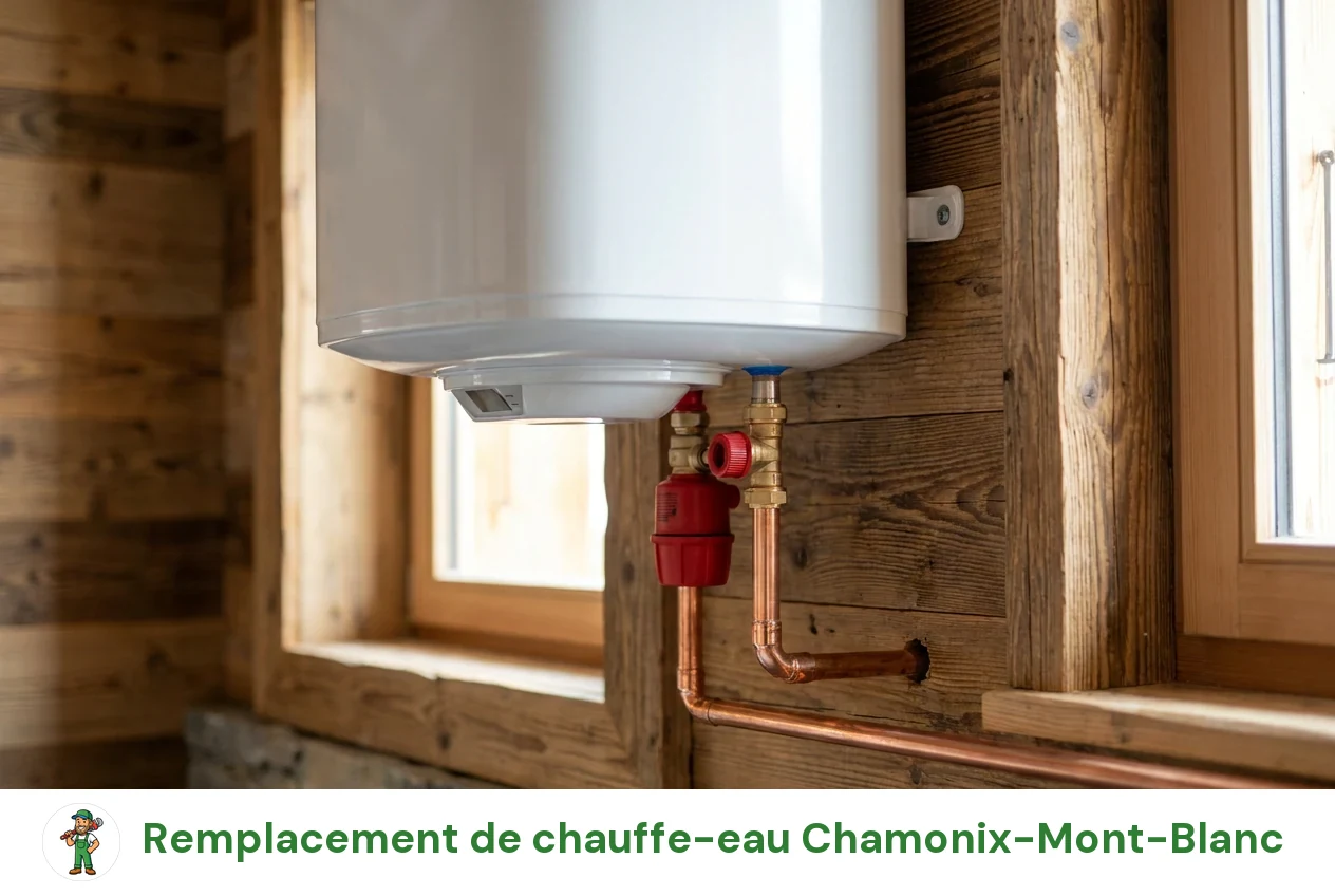 Remplacement de chauffe-eau à Chamonix-Mont-Blanc