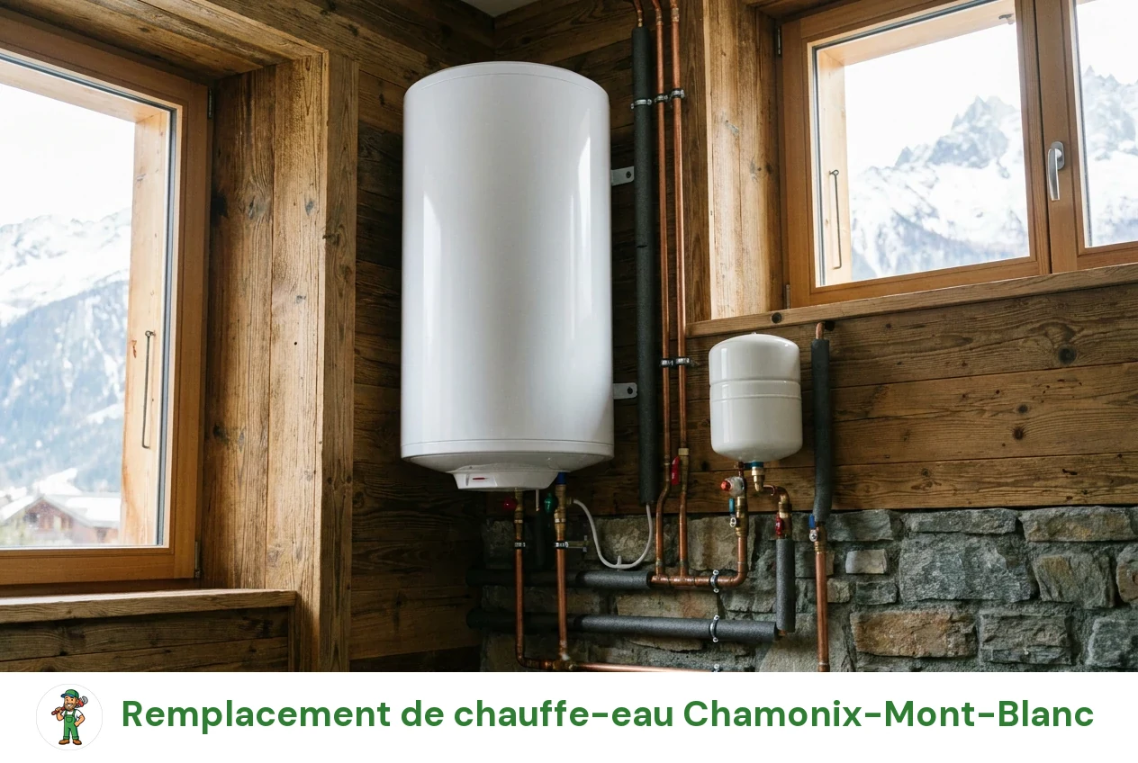 Remplacement de chauffe-eau à Chamonix-Mont-Blanc