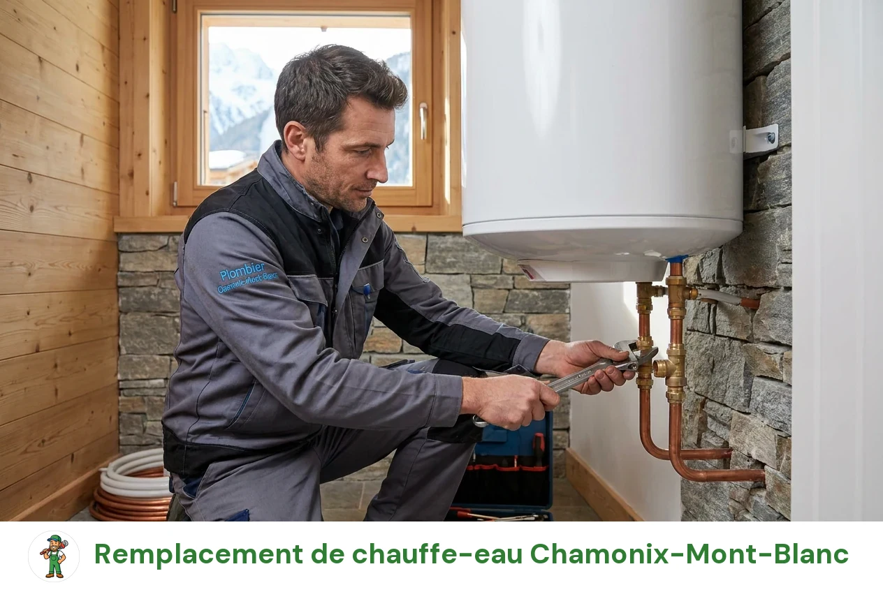 Remplacement de chauffe-eau à Chamonix-Mont-Blanc