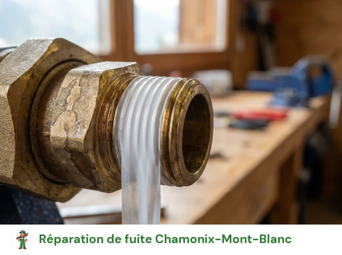 Réparation de fuite à Chamonix-Mont-Blanc