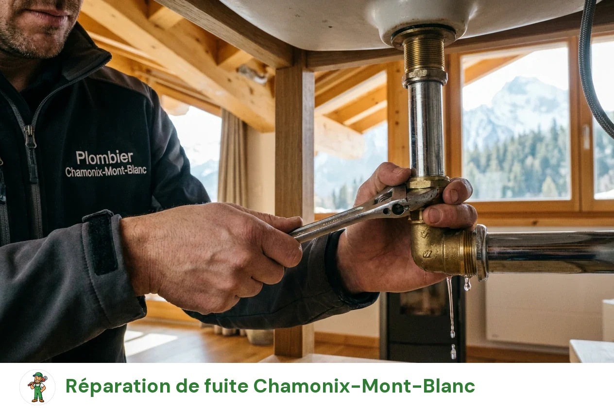 Réparation de fuite à Chamonix-Mont-Blanc